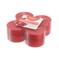 Bolsius Pomegranate 8 Hour Maxi Tealights (Pack of 8) Extra Image 1 Preview